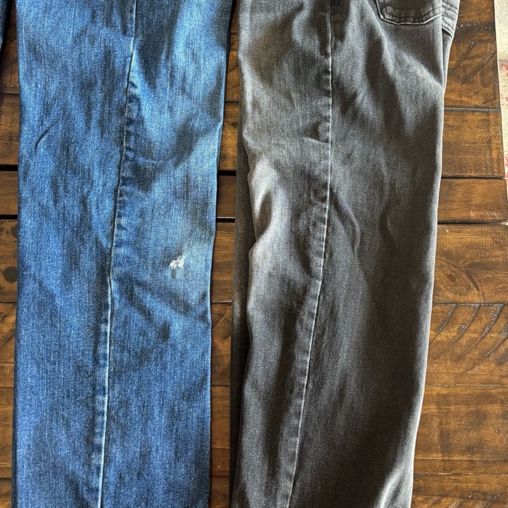Wonder Nation Kids Blue and Gray Jeans